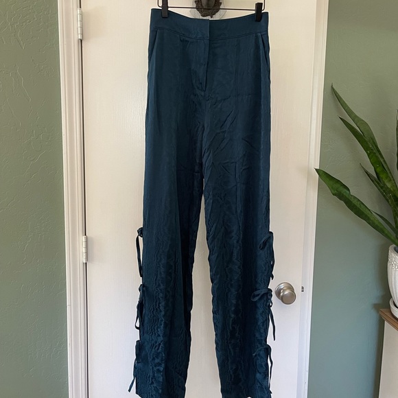 Cinq a Sept Keaton Pant Peacock Blue size 2 NWT - Picture 5 of 8
